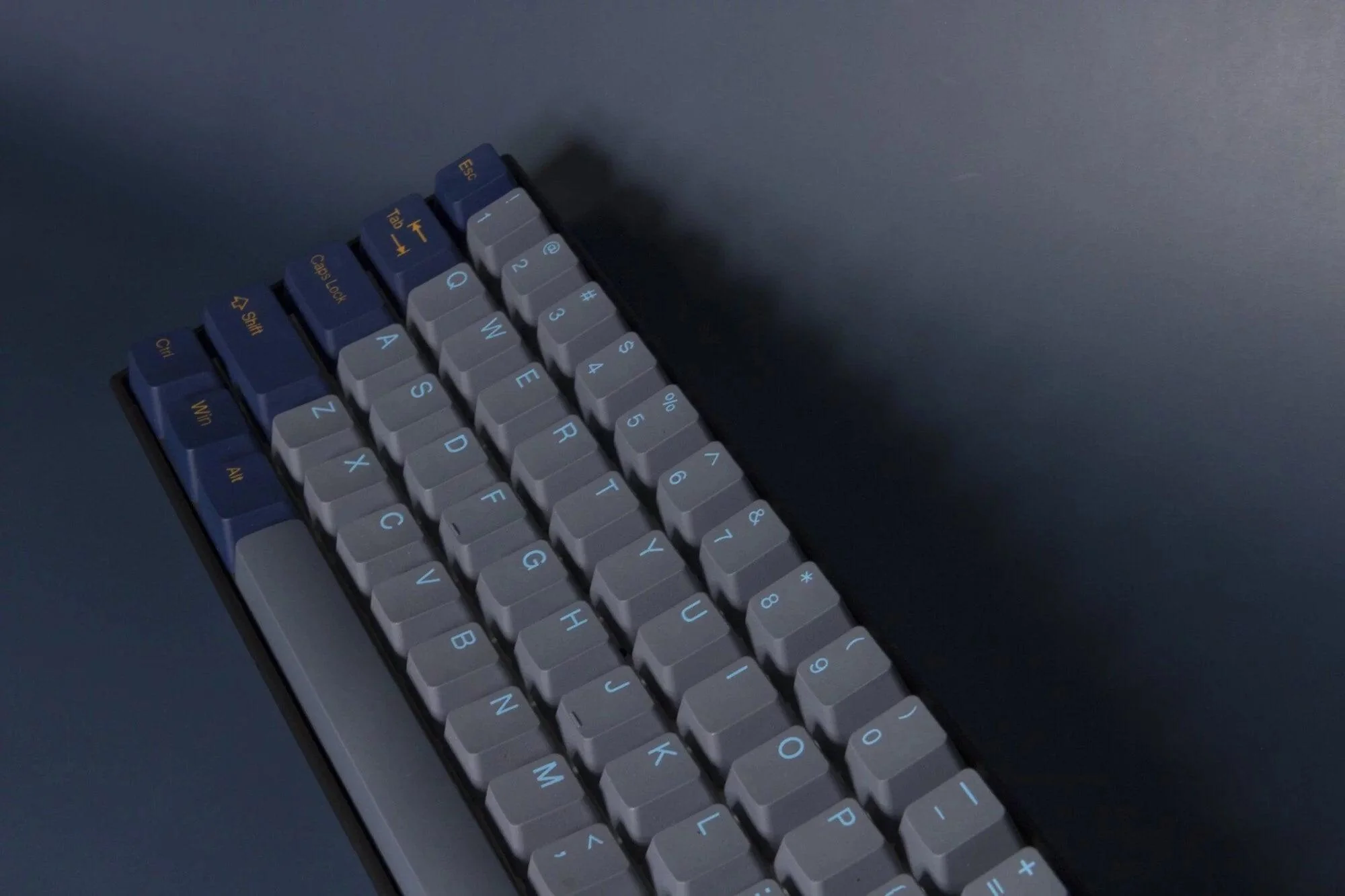 Taihao Double Shot PBT Keycaps Set For Cherry MX Switch (119-Keys) (Dark Tunnel) (C02GB201) - Image 5