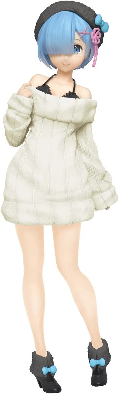 TAITO PRIZE FIGURE: RE: ZERO STARTING LIFE IN ANOTHER WORLD PRECIOUS FIGURE (REM KNIT DRESS VER.) - Image 2