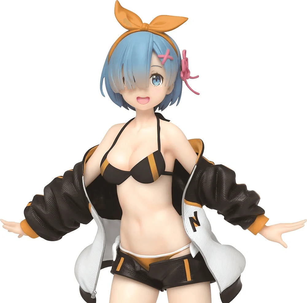 TAITO PRIZE FIGURE: RE: ZERO STARTING LIFE IN ANOTHER WORLD PRECIOUS FIGURE (REM SUMMER JUMPER SWIMSUIT VER.)
