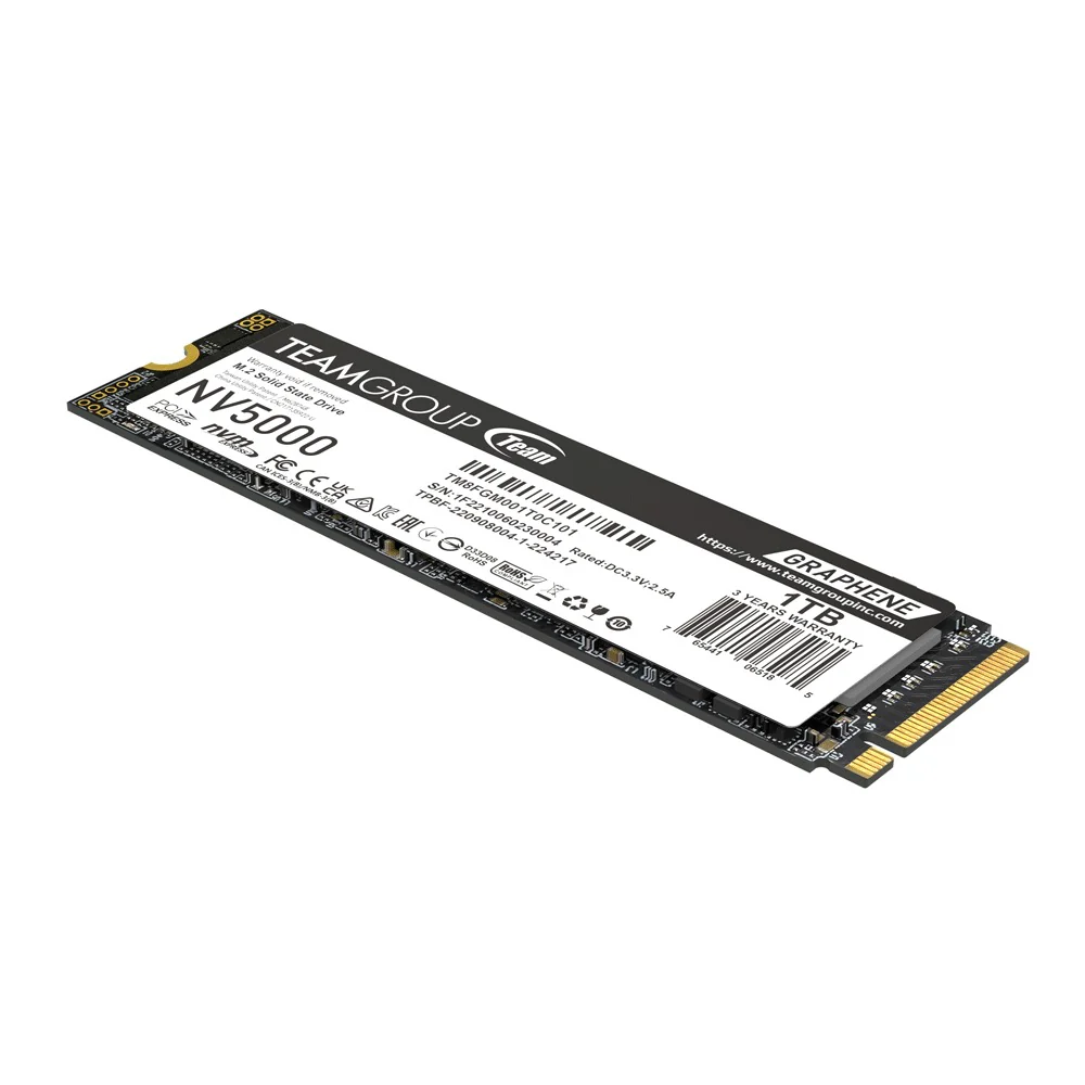 TeamGroup NV5000 1TB M.2 PCIe 4.0 x4 SSD (TM8FGM001T0C101) - Image 3