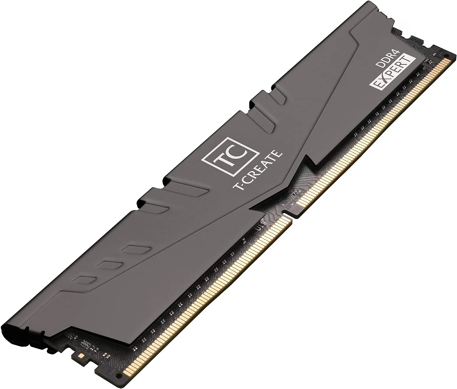 Teamgroup T-Create Expert 16GB (2X8GB) DDR4 3600MHZ CL18-22-22-42 1.35V Desktop Memory (Titanium Grey) (TTCED416G3600HC18JDC01) - Image 2