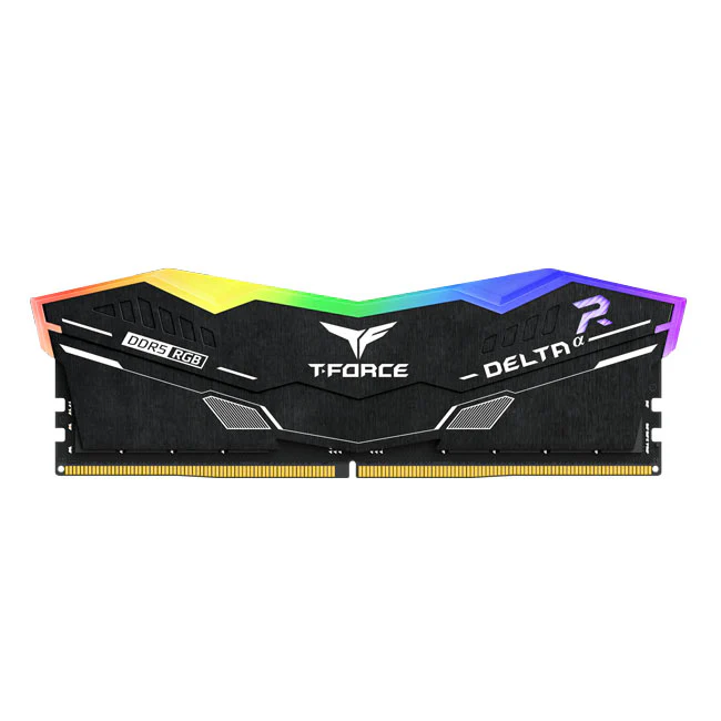 Teamgroup T-Force Delta A RGB 32GB (2x16GB) DDR5 AMD Expo 6000MHz CL38-38-38-78 1.25V Gaming Desktop Memory (Black) (FF7D532G6000HC38ADC01) - Image 5