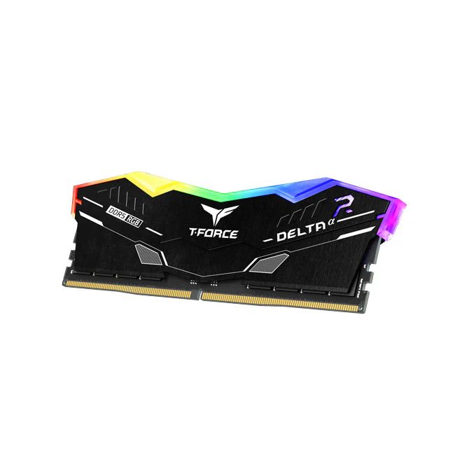 Teamgroup T-Force Delta A RGB 32GB (2x16GB) DDR5 AMD Expo 6000MHz CL38-38-38-78 1.25V Gaming Desktop Memory (Black) (FF7D532G6000HC38ADC01) - Image 6