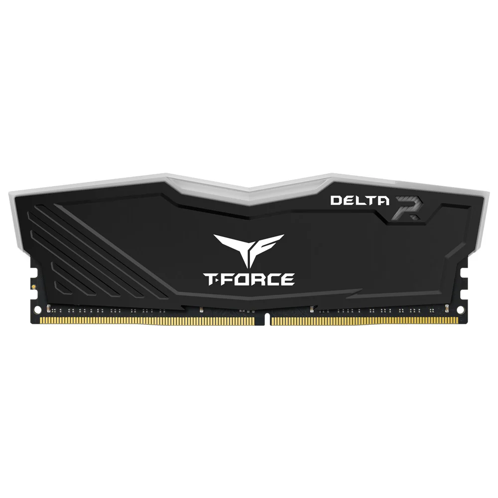 TeamGroup T-Force Delta RGB DDR4 8GB (1x8GB) 3600MHz CL18-22-22-42 1.35V Gaming Desktop Memory (Black, White) - Image 3