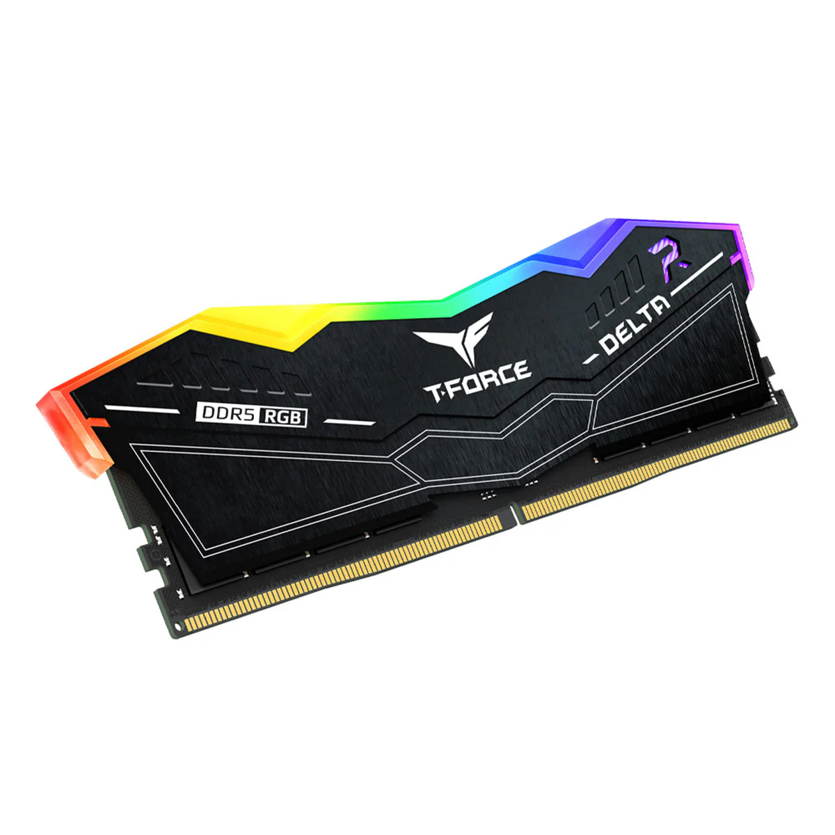 TeamGroup T-Force Delta RGB DDR5 32GB (1x32GB) 6000MHz CL38-46-46-76 1.35V Gaming Desktop Memory (Black, White) (FF3D532G6000HC38G01, FF4D532G6000HC38G01) - Image 6