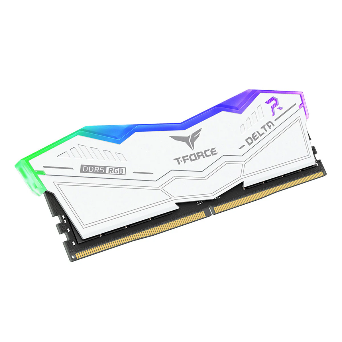 TeamGroup T-Force Delta RGB DDR5 32GB (2x16GB) 6000MHz CL38-46-46-84 1.35V Gaming Desktop Memory (Black, White) (FF3D532G6000HC38JDC01, FF4D532G6000HC38JDC01) - Image 12