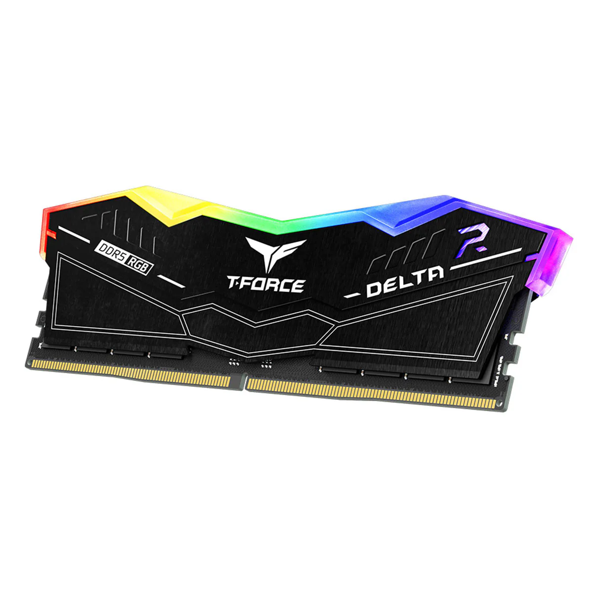TeamGroup T-Force Delta RGB DDR5 32GB (2x16GB) 6000MHz CL38-46-46-84 1.35V Gaming Desktop Memory (Black, White) (FF3D532G6000HC38JDC01, FF4D532G6000HC38JDC01) - Image 5