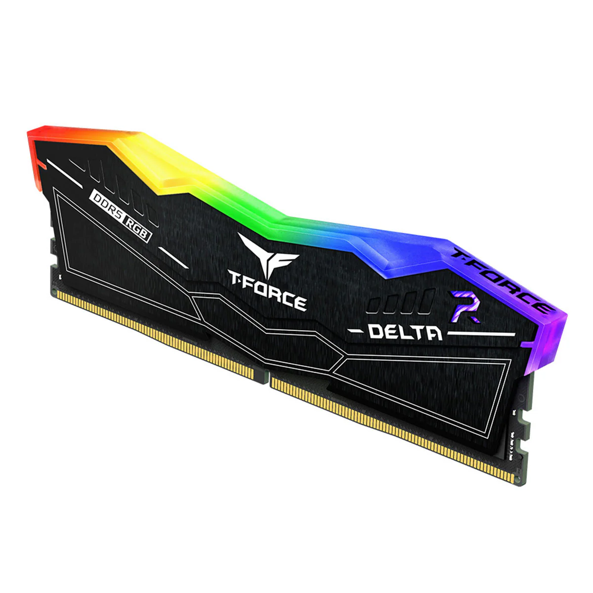 TeamGroup T-Force Delta RGB DDR5 32GB (2x16GB) 6000MHz CL38-46-46-84 1.35V Gaming Desktop Memory (Black, White) (FF3D532G6000HC38JDC01, FF4D532G6000HC38JDC01) - Image 7