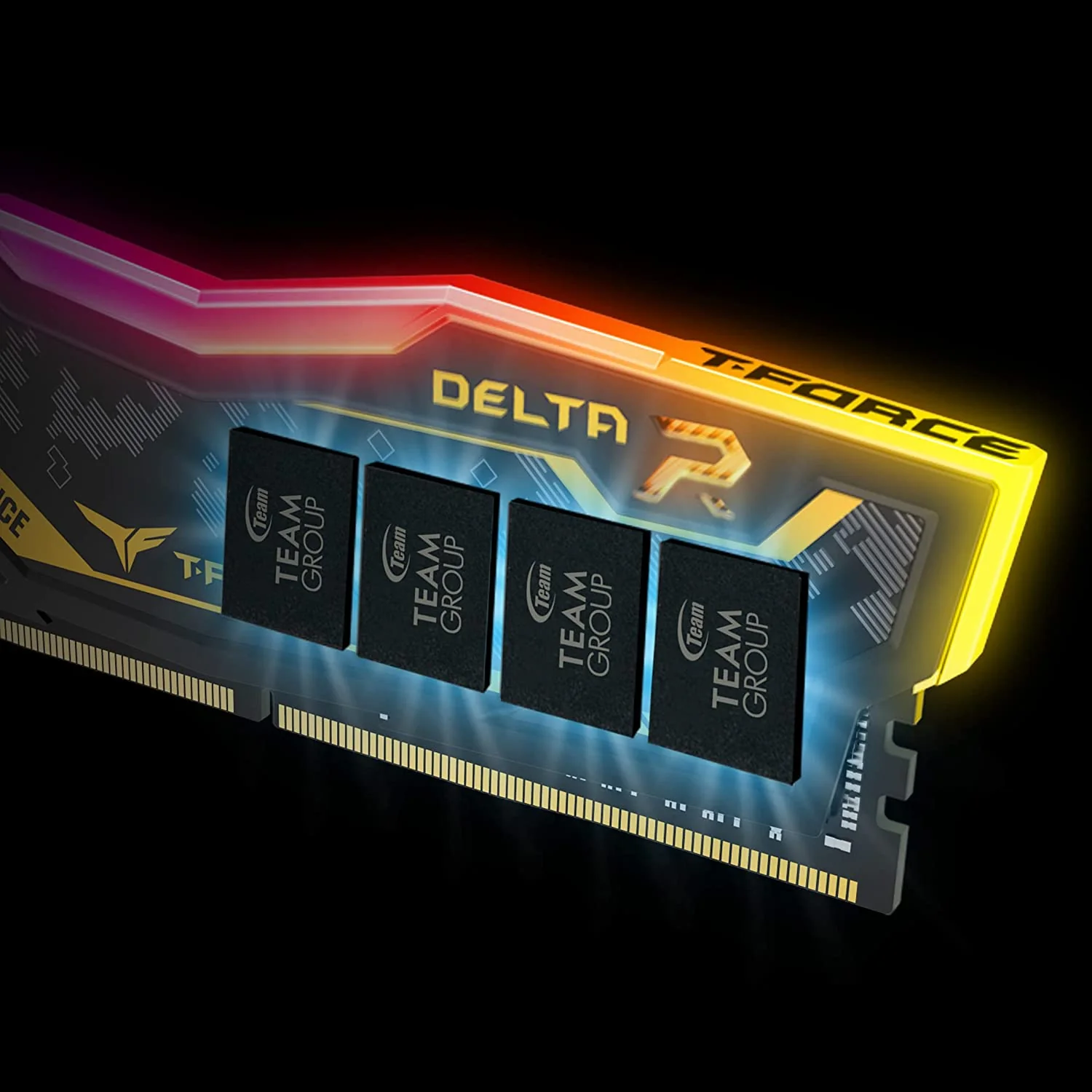 Teamgroup T-Force Delta TUF Gaming Alliance RGB 32GB (2X16GB) DDR4 3600Mhz CL18-22-22-42 1.35V Desktop Memory (TF9D432G3600HC18JDC01) - Image 6