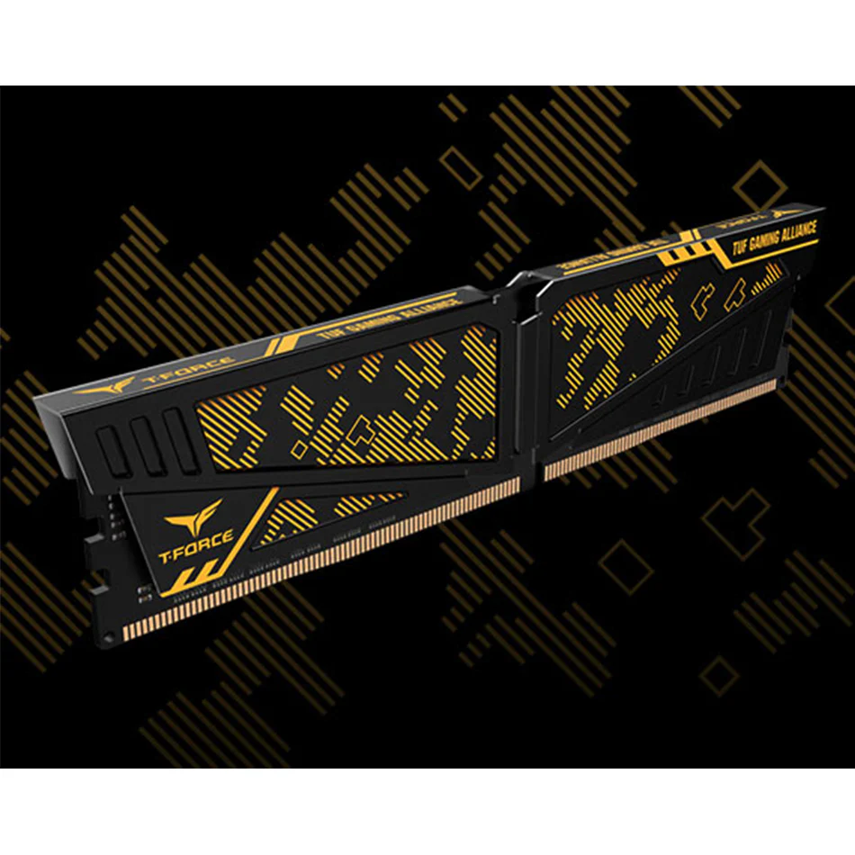 TeamGroup Vulcan T-Force TUF Gaming Alliance DDR4 8GB (1x8GB) 3600MHz CL18 Desktop Memory (TLTYD48G3600HC18J01) - Image 6