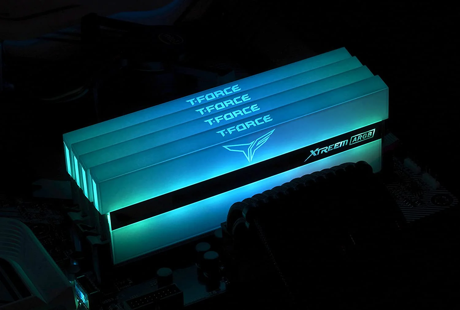 Teamgroup T-Force Xtreem ARGB 16GB (2X8GB) DDR4 3600Mhz CL18-22-22-42 1.35V Desktop Memory (White) (TF13D416G3600HC18JDC01) - Image 6