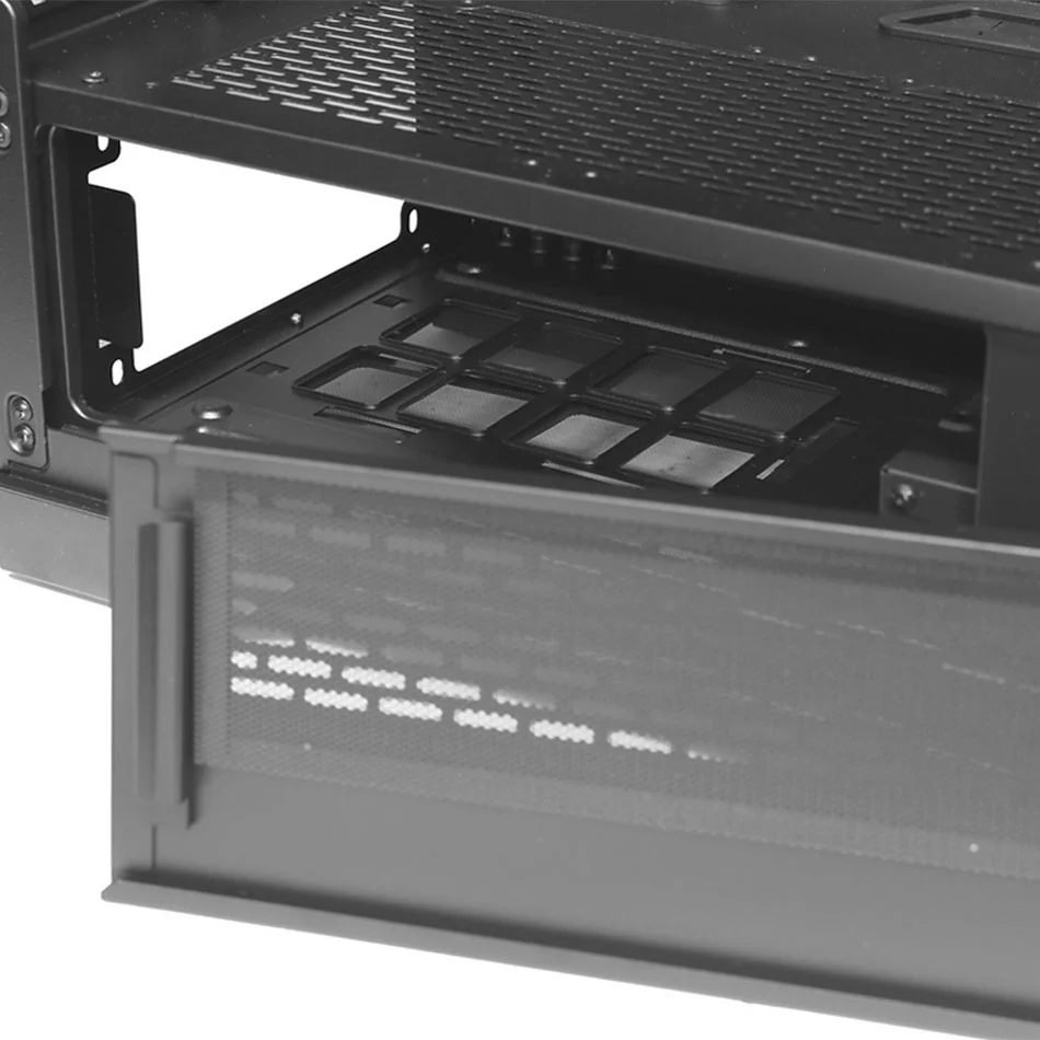 Tecware Edge Air TG ATX PC Case With 4x120mm Fans (Black) - Image 6