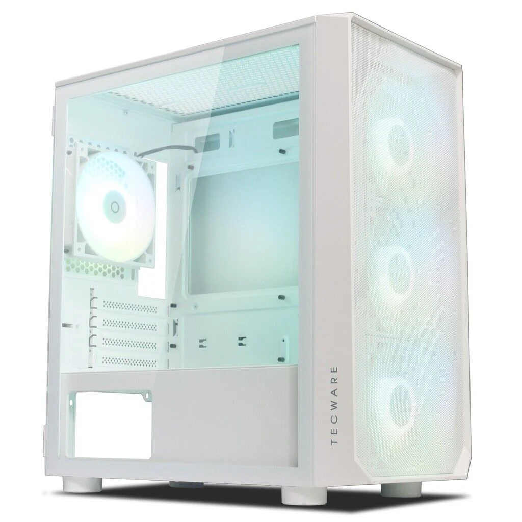 Tecware Forge M Omni Case (Pure White) - Image 3