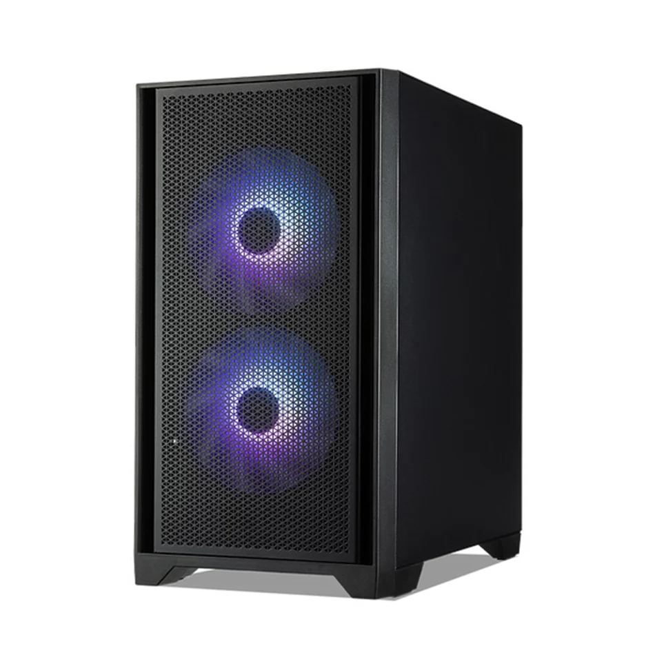 Tecware NEO M2 TG High Airflow Matx Case Tempered Glasse PC Case (Black, White) - Image 6