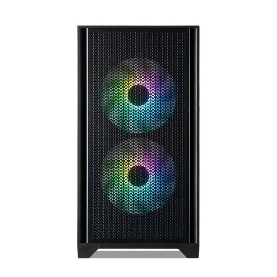 Tecware NEO M2 TG High Airflow Matx Case Tempered Glasse PC Case (Black, White) - Image 7
