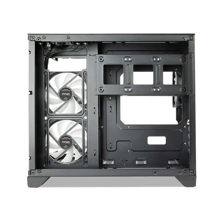 Tecware VXN EVO MATX Dual Tempered Glass PC Case With 3x12cm ARGB Fans - Image 12