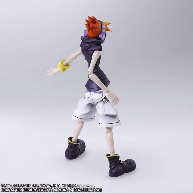 THE WORLD ENDS WITH YOU FINAL REMIX BRING ARTS NEKU SAKURABA ACTION FIGURE - Image 6