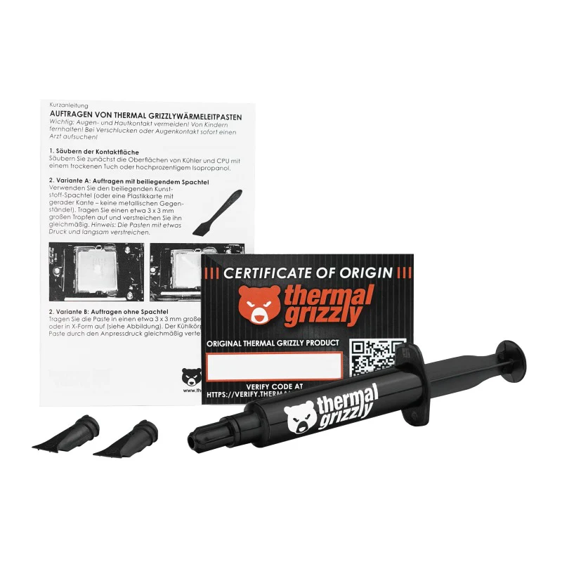 Thermal Grizzly Kryonaut 11.1g / 3mL Thermal Paste (TG-K-030-R) - Image 7
