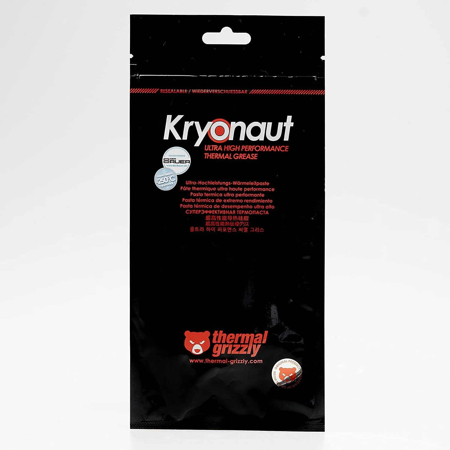 Thermal Grizzly Kryonaut Ultra High Performance Thermal Grease 1.5ML/5.5G (TG-K-015-R) - Image 5