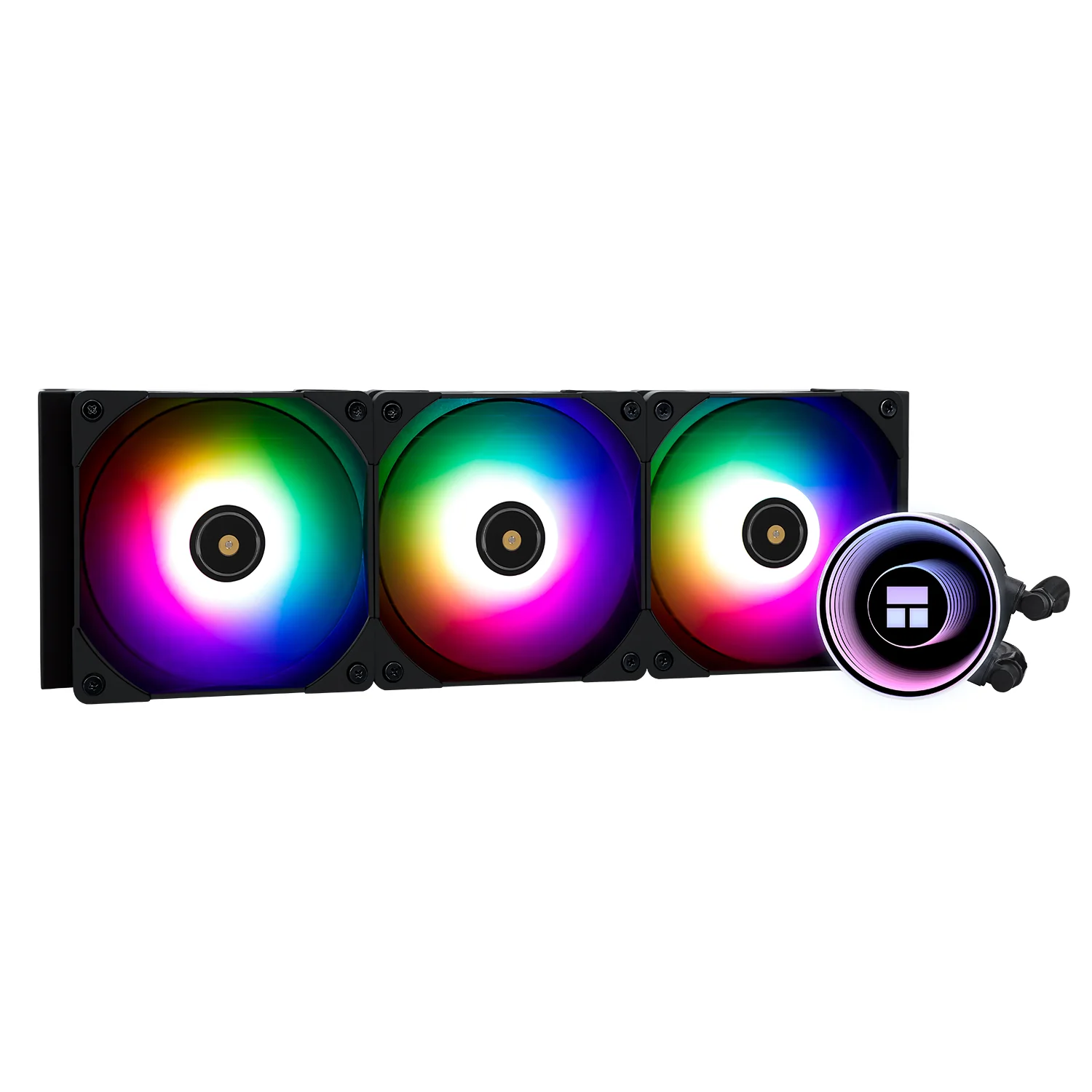 Thermalright Frozen Notte 360 ARGB V2 AIO CPU Liquid Cooler (Black, White) - Image 2