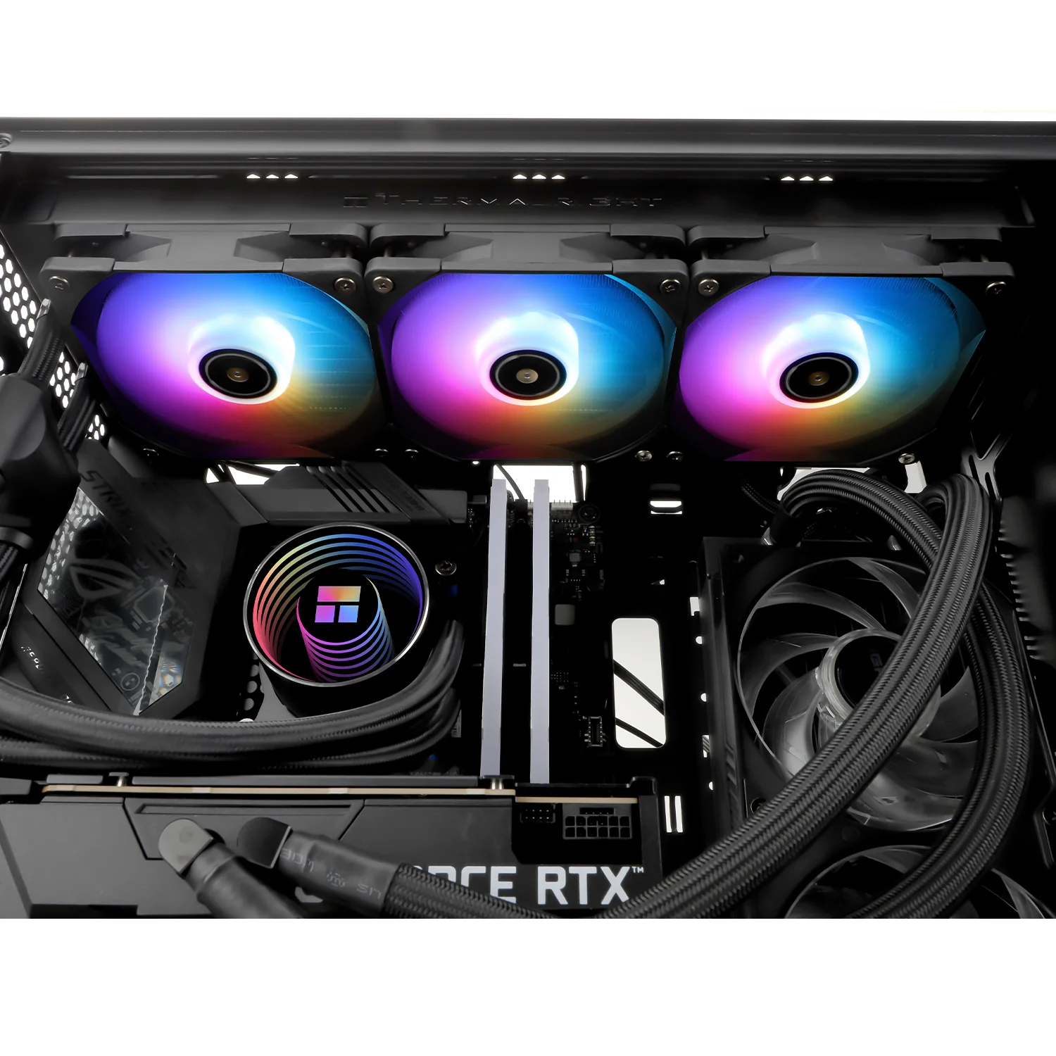 Thermalright Frozen Notte 360 ARGB V2 AIO CPU Liquid Cooler (Black, White) - Image 6