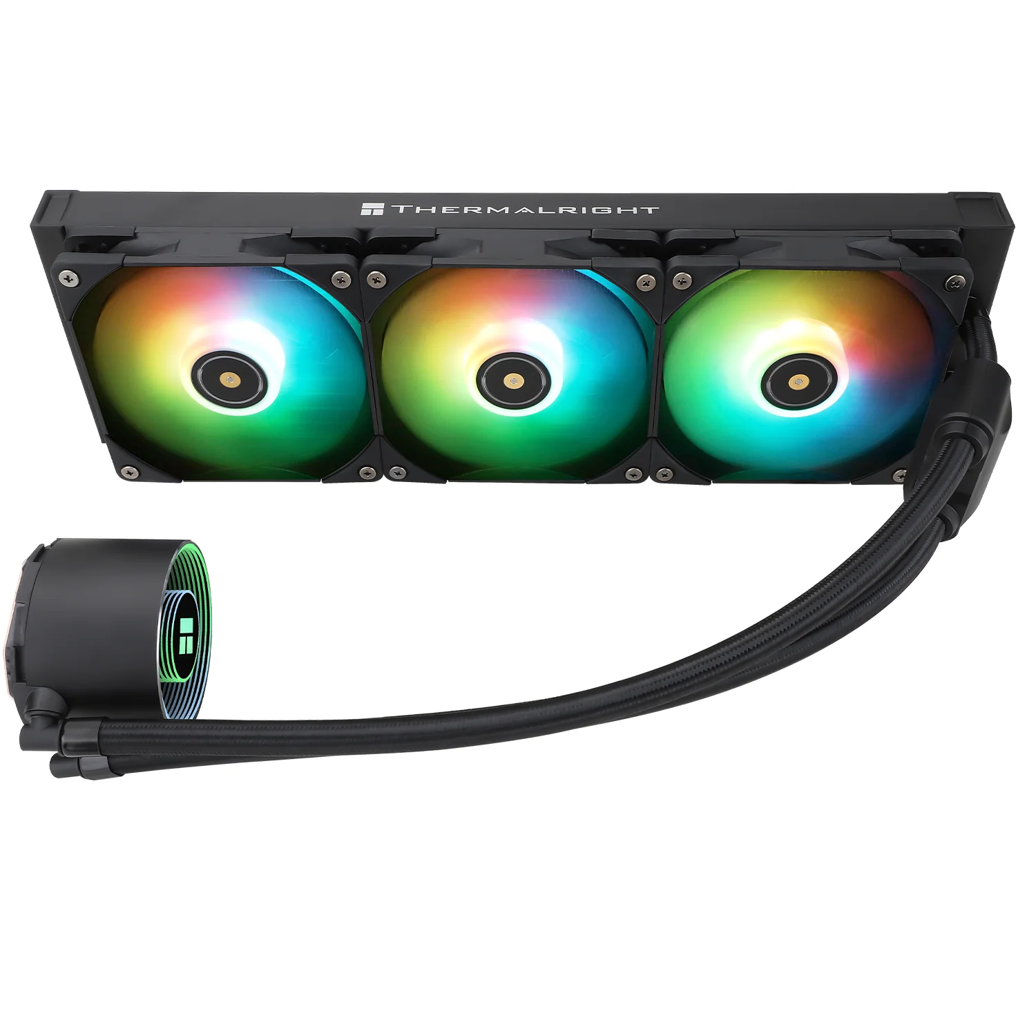 Thermalright Frozen Notte 360 ARGB V2 AIO CPU Liquid Cooler (Black, White) - Image 8