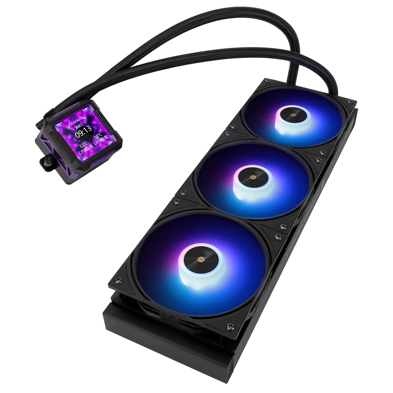 Thermalright Frozen Warframe Pro 360 ARGB AIO CPU Liquid Cooler (Black, White) - Image 10