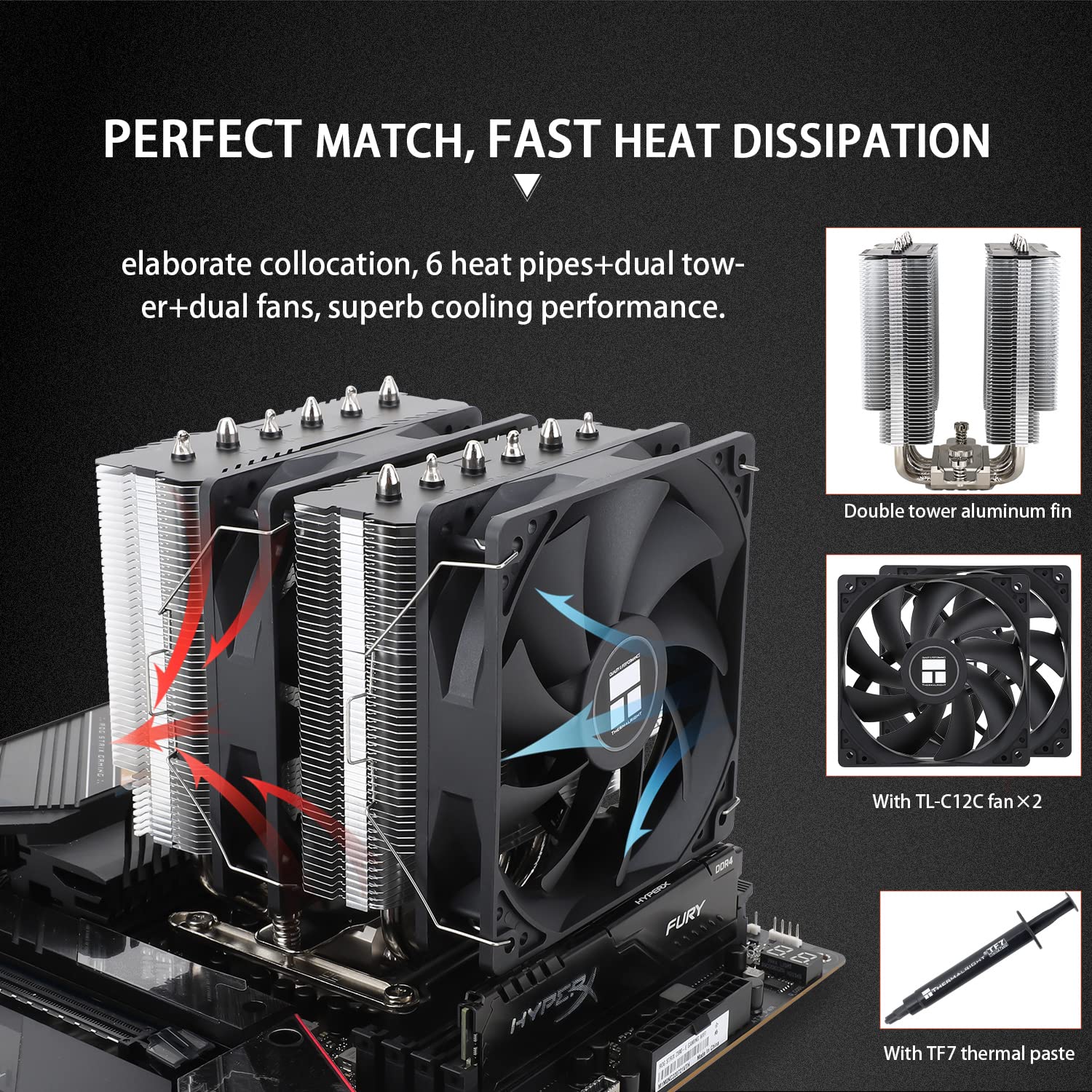 Thermalright Peerless Assassin 120 SE CPU Cooler - Image 4