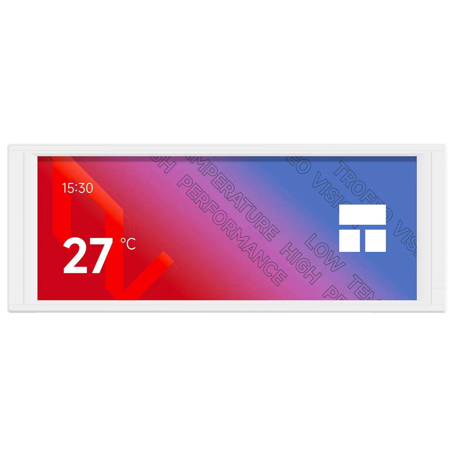Thermalright Trofeo Vision LCD 6.86" IPS Type-C Screen (Black, White) - Image 7