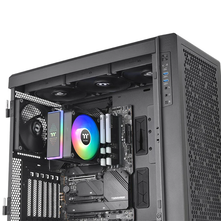 ThermalTake Astria 200 ARGB Lightning CPU Cooler (Black) (CL-P119-AL12SW-A) - Image 7