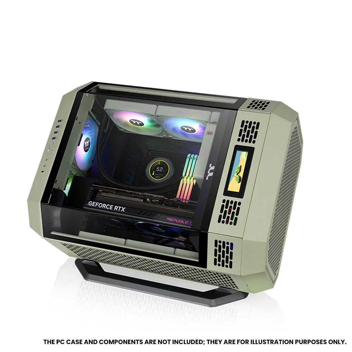 Thermaltake Chassis Stand Kit For The Tower 600 (Black, Snow, Hydrangea Blue, Matcha Green) - Image 13