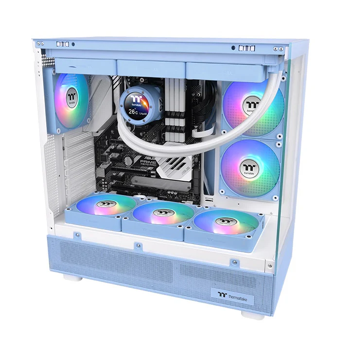 Thermaltake CT120 EX ARGB Sync PC Cooling Fan (3-Fan Pack) (Black, White, Hydrangea Blue) - Image 15