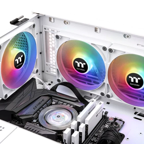 Thermaltake CT140 ARGB Sync PC Cooling Fan (2-Fan Pack) (Black, White) - Image 10