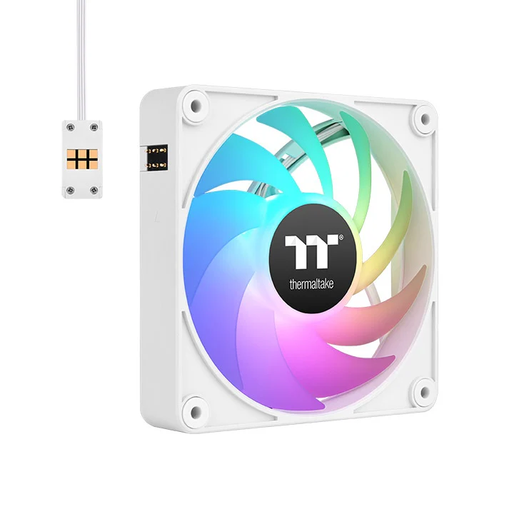 Thermaltake CT140 EX ARGB Sync PC Cooling Fan (3-Fan Pack) (Black, White) - Image 10