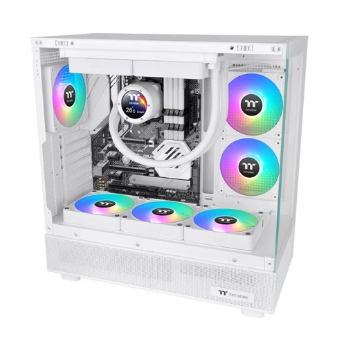 Thermaltake CT140 EX ARGB Sync PC Cooling Fan (3-Fan Pack) (Black, White) - Image 11