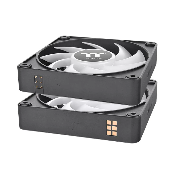 Thermaltake CT140 EX ARGB Sync PC Cooling Fan (3-Fan Pack) (Black, White) - Image 8