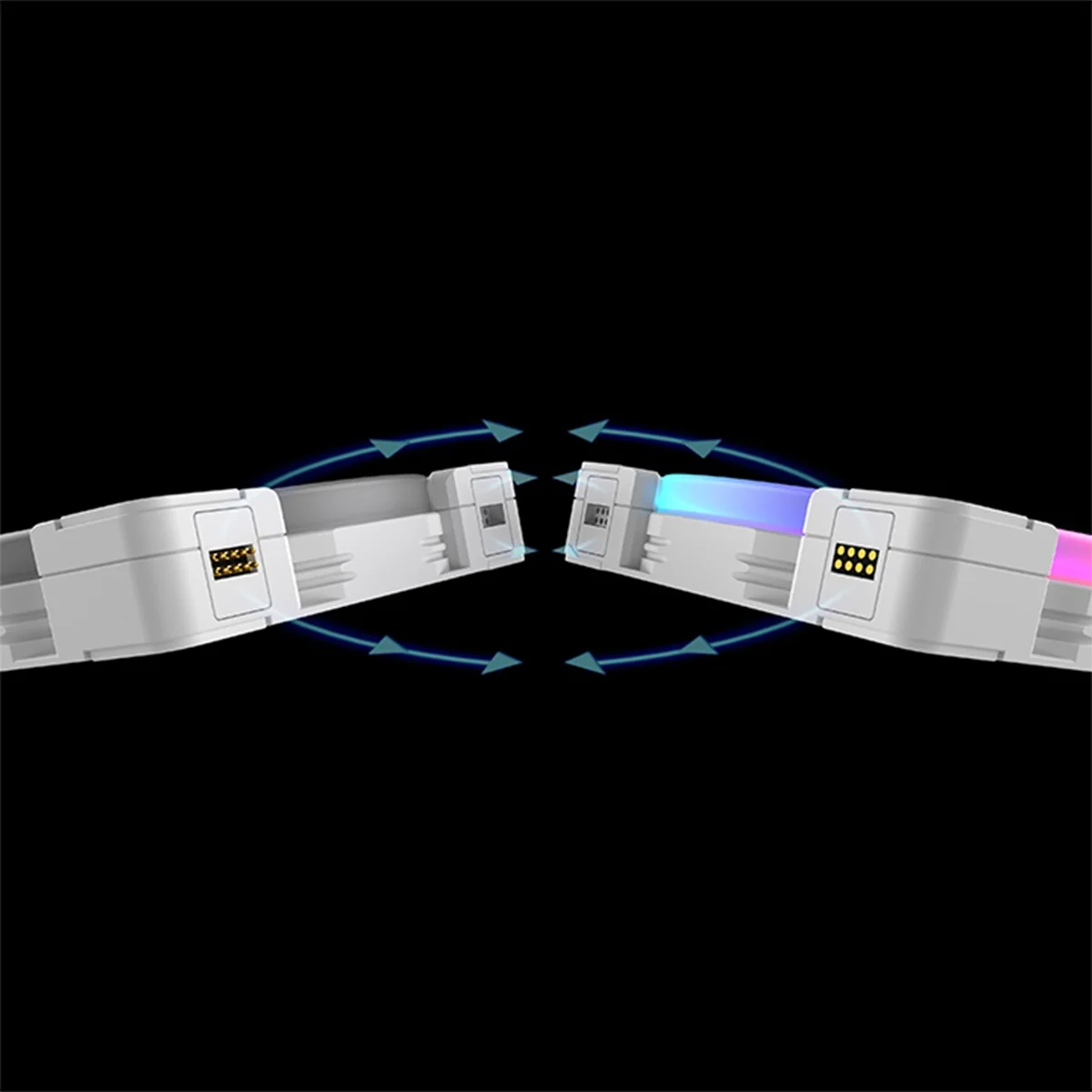 Thermaltake Swafan EX12 RGB Magnetic Quick Connect Swappable Fan Blade Sync PC Cooling Fan (3-Fan Pack) TT Premium Edition (Black, White) - Image 8