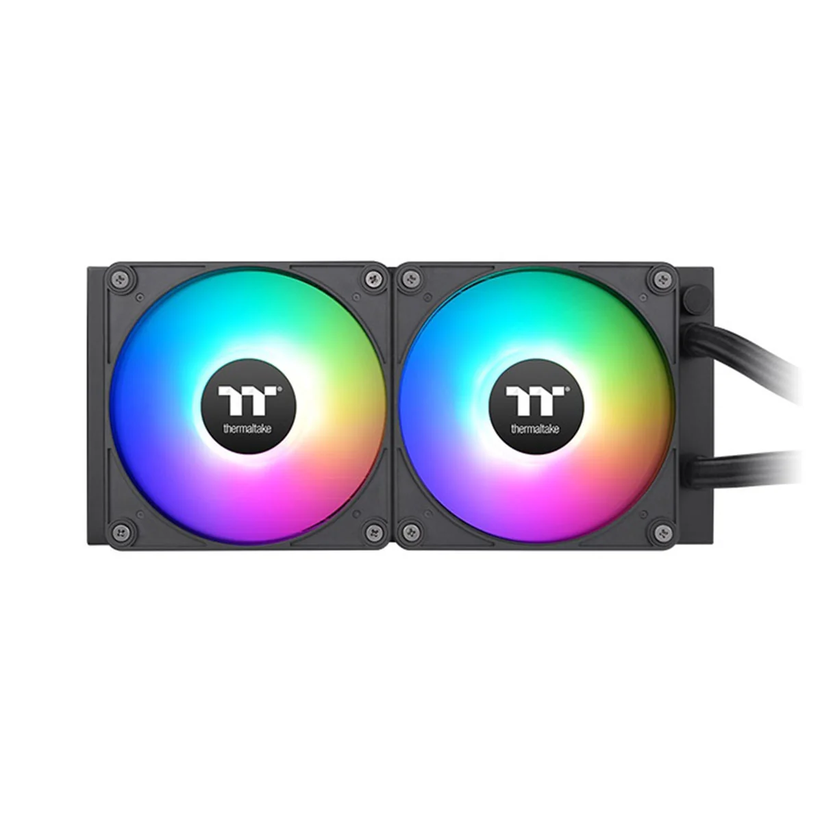 Thermaltake TH280 V2 Ultra EX ARGB Sync AIO Liquid Cooler (Black, Snow Edition) - Image 4
