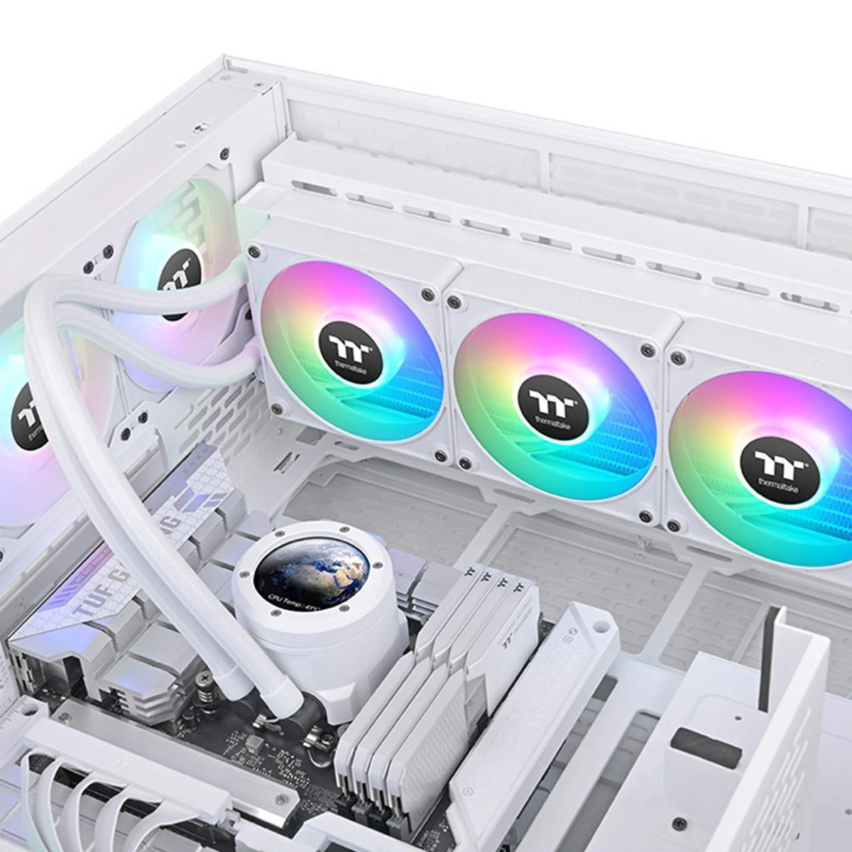 Thermaltake TH360 V2 Ultra EX ARGB Sync AIO Liquid Cooler (Black, Snow Edition) - Image 16