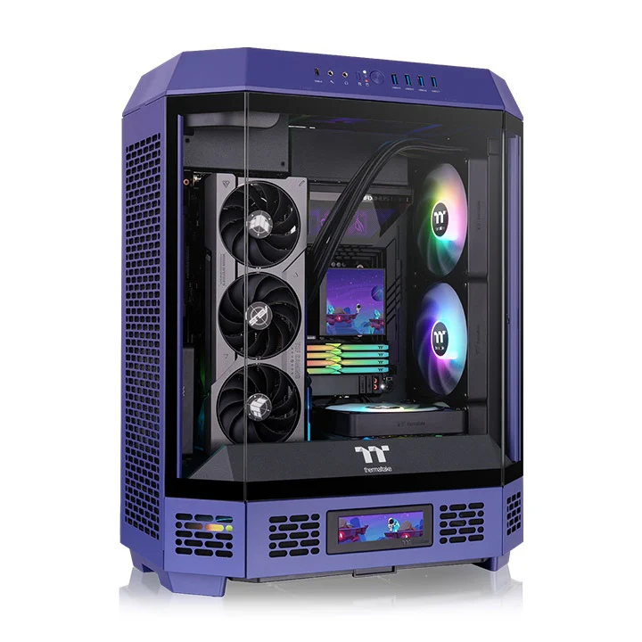Thermaltake The Tower 600 Mid Tower Gaming Case (Black, Bumblebee, Future Dusk, Hydrangea Blue, Matcha Green, Snow) - Image 14