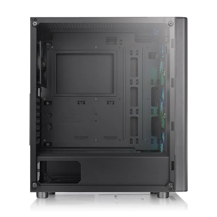 Thermaltake V250 TG RGB Air Mid Tower 4mm Tempered Glass With 120mm 5V RGB Front Fans Pc Case (Black) - Image 5