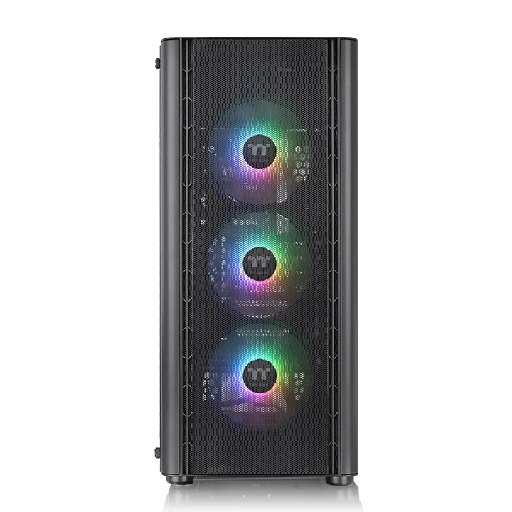 Thermaltake V250 TG RGB Air Mid Tower 4mm Tempered Glass With 120mm 5V RGB Front Fans Pc Case (Black) - Image 6