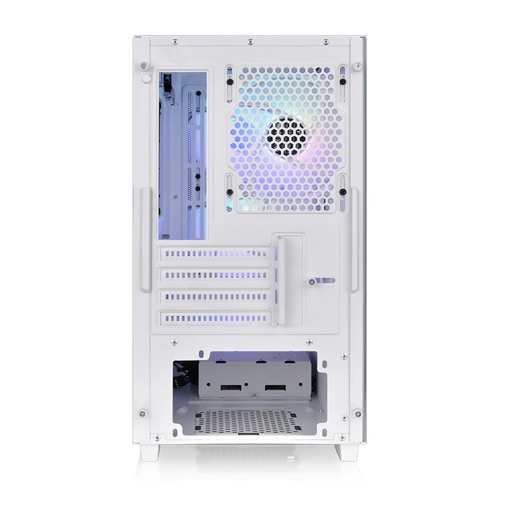 Thermaltake Versa H16 TG ARGB Micro Tower PC Case (Black, Snow) - Image 11