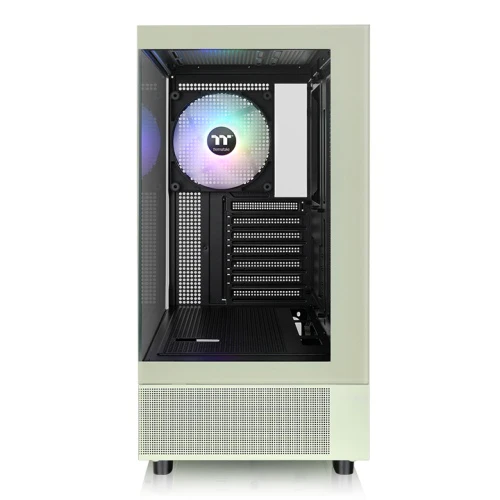 Thermaltake View 270 TG ARGB Mid Tower ATX Tempered Glass PC Case (Snow, Black, Matcha Green) - Image 12