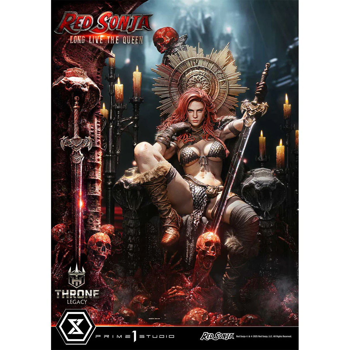 Throne Legacy Red Sonja - Red Sonja: Long Live The Queen (Regular Version) Pre-Order Downpayment - Image 14