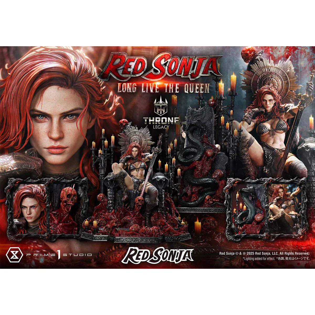 Throne Legacy Red Sonja - Red Sonja: Long Live The Queen (Regular Version) Pre-Order Downpayment - Image 2