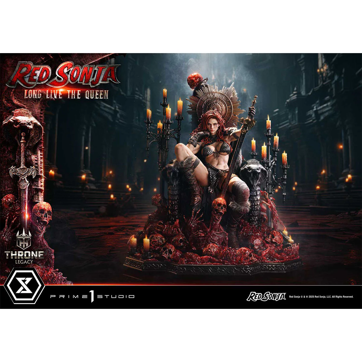 Throne Legacy Red Sonja - Red Sonja: Long Live The Queen (Regular Version) Pre-Order Downpayment - Image 4