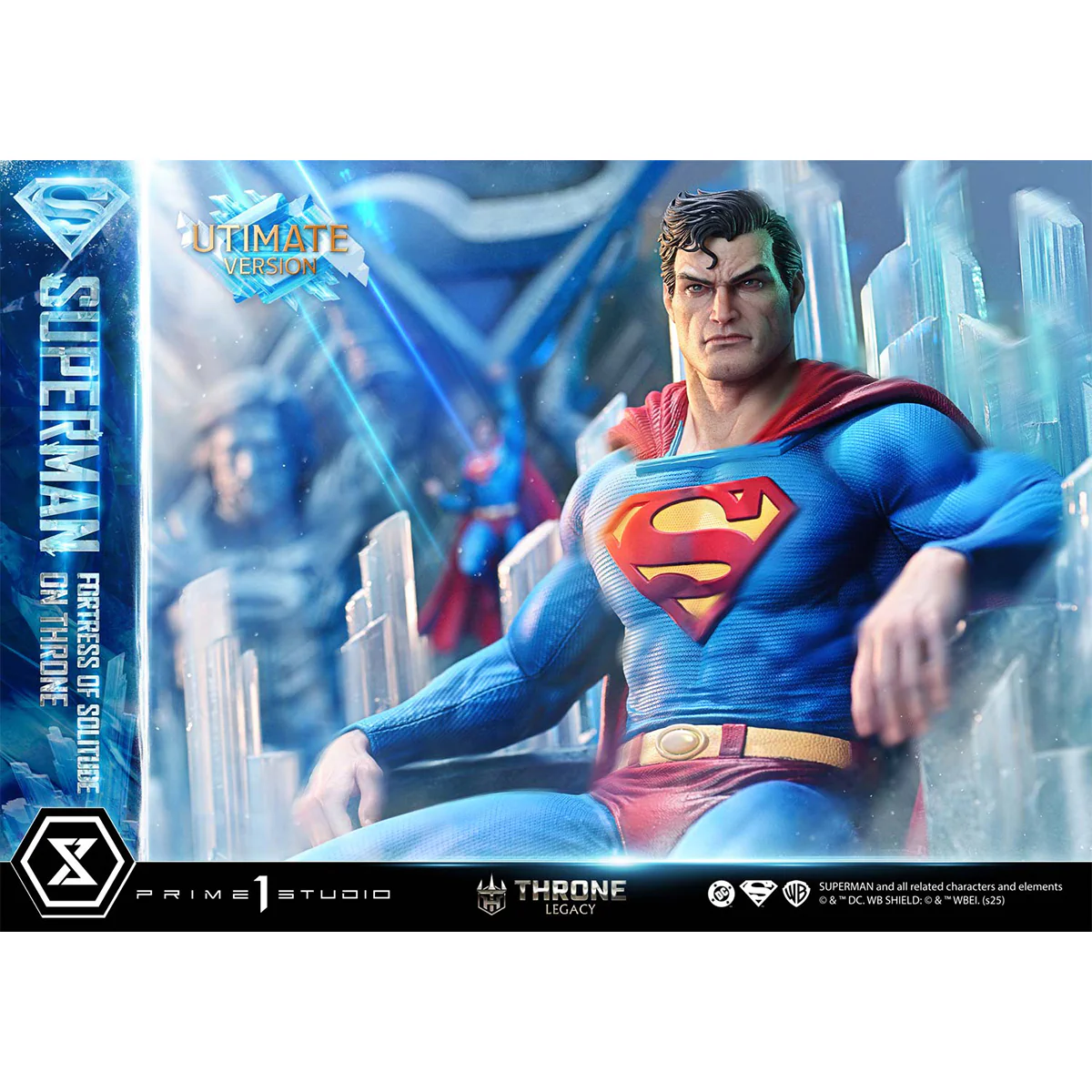 Throne Legacy Superman (Comics) Superman Fortress of Solitude on Throne (Design by Gabriele Dell'Otto) (Ultimate version)  Pre-Order Downpayment - Image 88