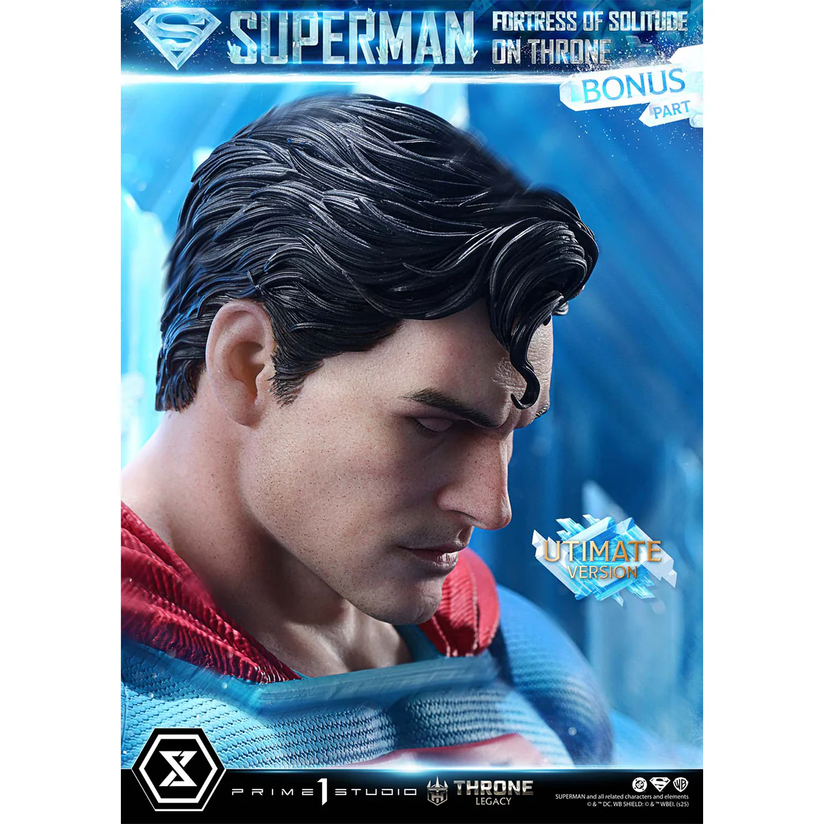 Throne Legacy Superman (Comics) Superman Fortress of Solitude on Throne (Design by Gabriele Dell'Otto) (Ultimate Bonus version) Pre-Order Downpayment - Image 13