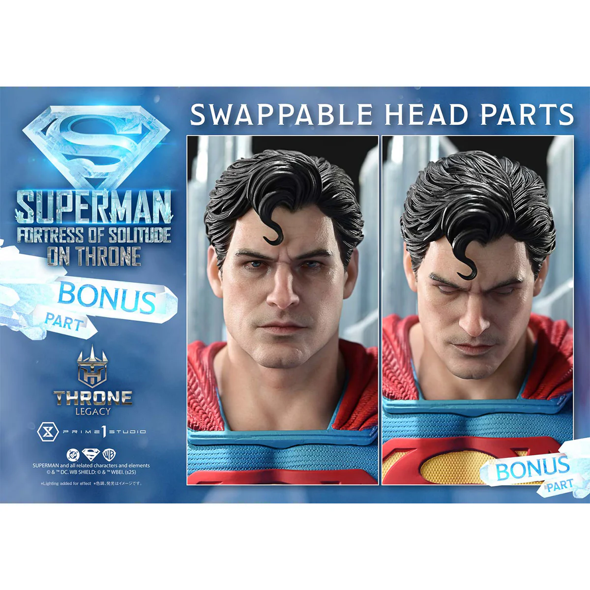 Throne Legacy Superman (Comics) Superman Fortress of Solitude on Throne (Design by Gabriele Dell'Otto) (Ultimate Bonus version) Pre-Order Downpayment - Image 2